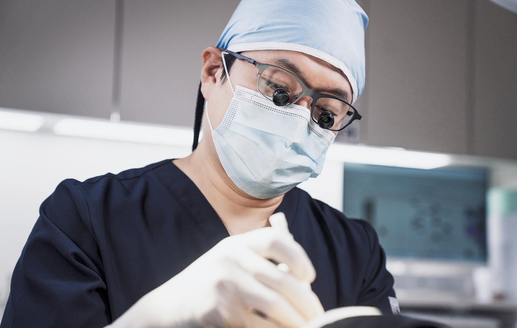 모발이식의 진행과정