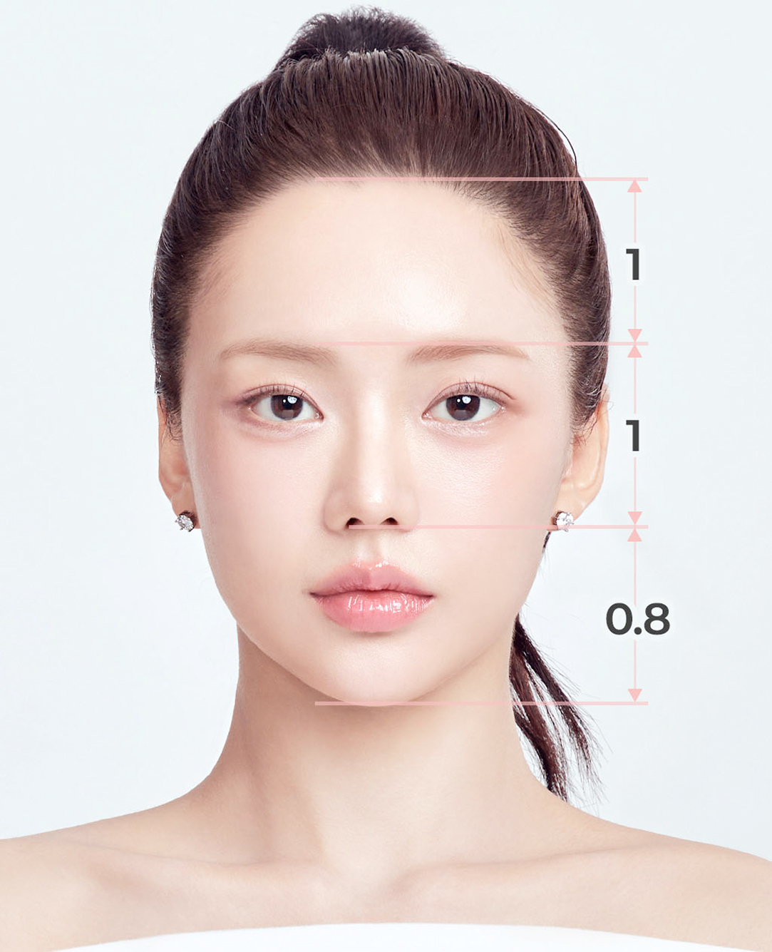 정면 비율 측정